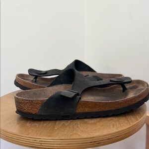 Gizeh Birkenstock Brown Sandals 38